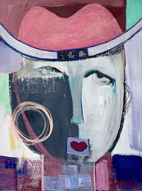 Montana | Sold | Oil And Acrylic Painting in Paintings by Aleea Jaques ,
