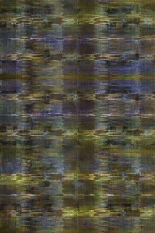 Veil | Prints in Paintings by ARTATAK. Item composed of cotton and paper in contemporary or japandi style