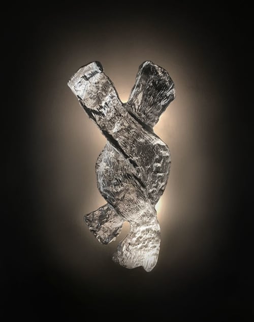 "The Hug" | Sconces by F+M FOS - Anna Maria Fragiskos Bitros. Item made of aluminum