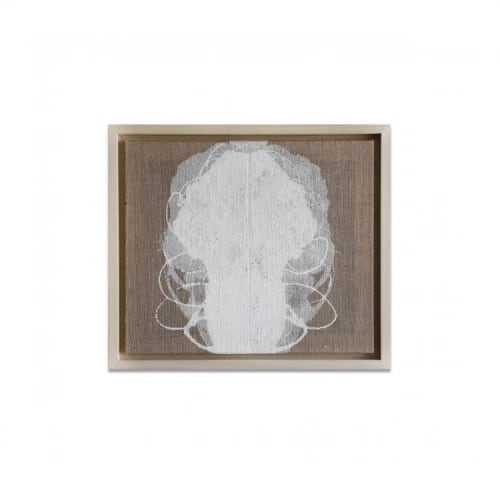 Rorschach IVA | Oil And Acrylic Painting in Paintings by Kim Fonder. Item composed of canvas and paper