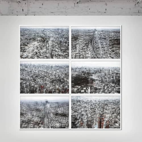 TOKYO SKY | Photography by Sven Pfrommer. Item made of paper compatible with asian style