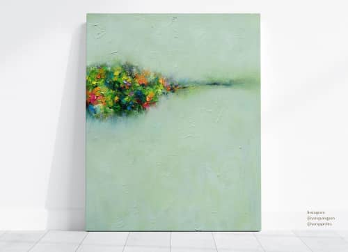 canvas print - abstract landscape 20 | Prints by YANGS FINE ART. Item made of canvas works with contemporary style