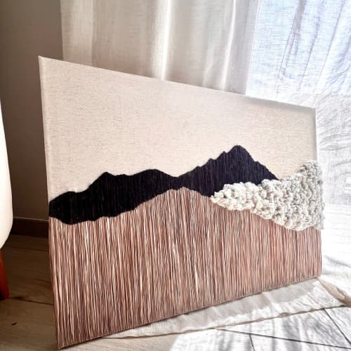 Serava - Artistic weaving | Tapestry in Wall Hangings by Sandra P.Garcia Art. Item compatible with boho and contemporary style