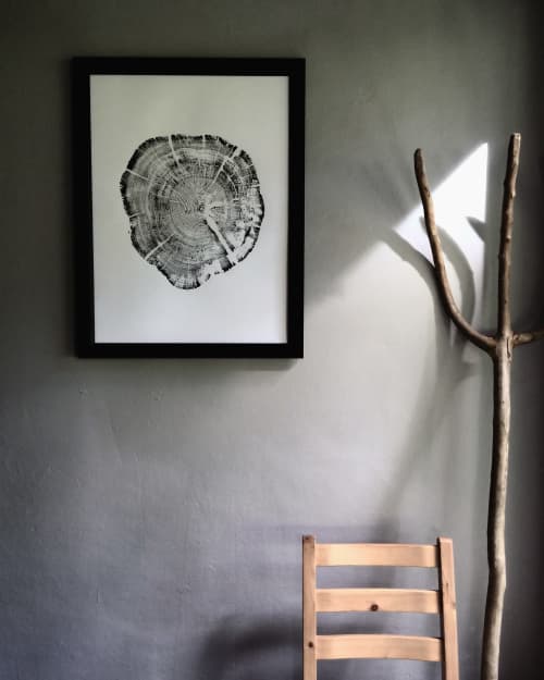 Glacier National Park Tree Ring Print. 18x24 inches | Prints by Erik Linton. Item composed of paper