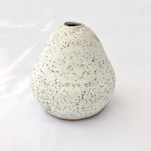 Pear Vase | Vases & Vessels by Paysoneight Design by Dawn Palmer. Item made of ceramic works with minimalism & mid century modern style