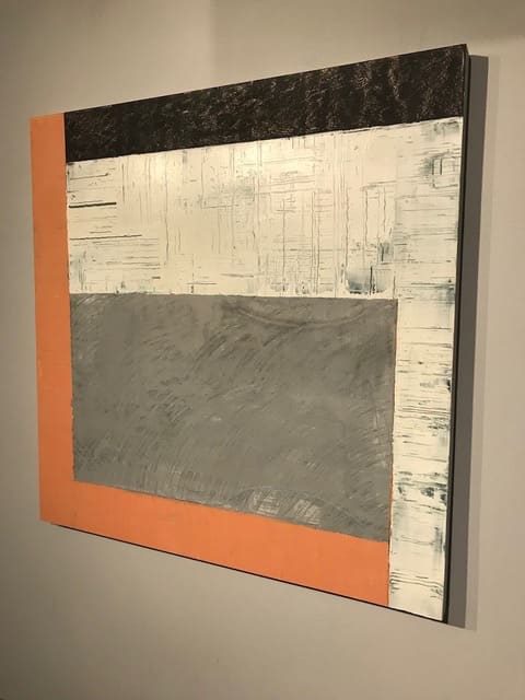 Inception | Oil And Acrylic Painting in Paintings by Doug Frohman - Inspiration Arts, LLC | Union Square Condominiums in Chicago. Item made of canvas with synthetic