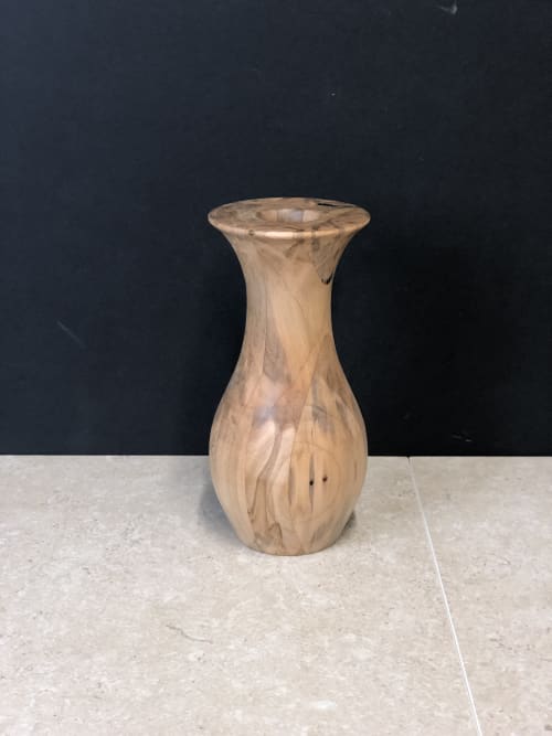 Ambrosia Maple vase 1 | Vases & Vessels by Patton Drive Woodworking. Item made of maple wood