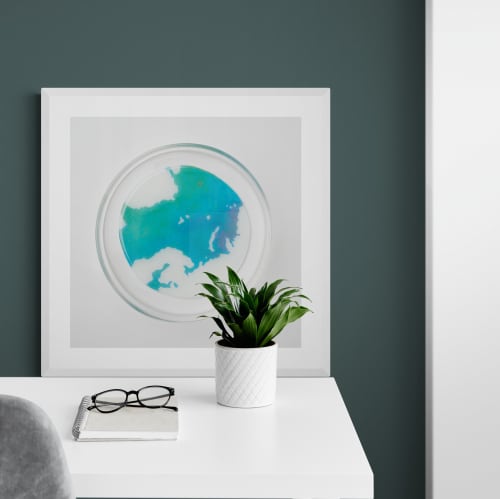 "Arctic Waters" .....THE DROPS COLLECTION | Prints by Lynn Benson