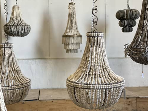 CLAY BEAD CONTEMPORARY LIGHTING | Pendants by THE  H A N D M A D E  STORY  ( Hellooow Handmade )