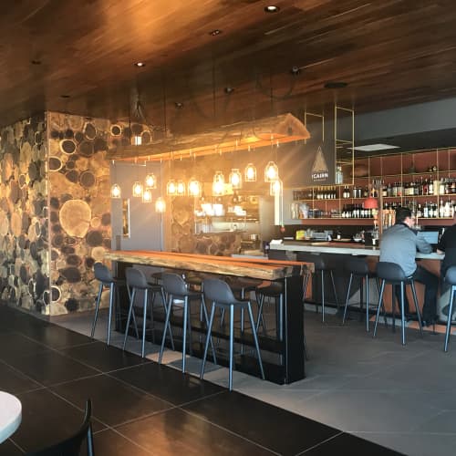 Communal Bar High Tables | Communal Table in Tables by Zachary Zorn Designs | TAVA Waters in Denver. Item made of wood