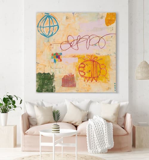 Inviting Play | Mixed Media by Bibby Gignilliat