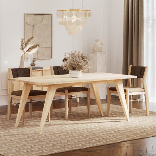 Florence Dining Table | Tables by The Spalty Dog. Item composed of walnut