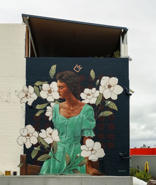 Crown Hotel | Street Murals by Ash Taylor | Crown Hotel in Lutwyche
