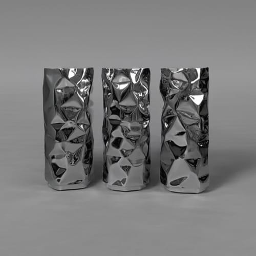 Steel Console Set of 3 — Tronco by Nitush Aroosh | Console Table in Tables by Nitush Aroosh. Item composed of steel compatible with contemporary and eclectic & maximalism style
