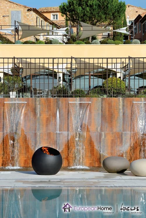 Bubble Fire Pit | Fireplaces by European Home. Item made of steel