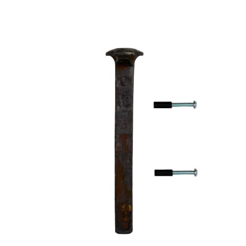 Railroad Spike Kitchen Cabinet or Drawer Pull | Hardware by RailroadWare Lighting Hardware & Gifts. Item composed of steel compatible with industrial style