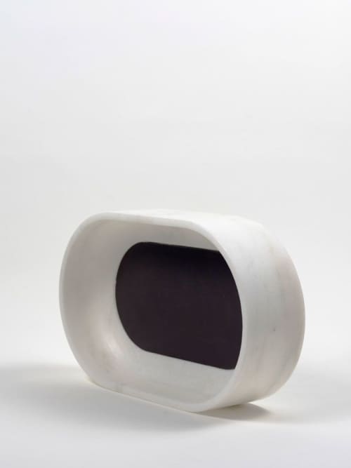 Fondali Emersi - piccolo ovale | Storage Bin in Storage by gumdesign. Item composed of marble compatible with contemporary style