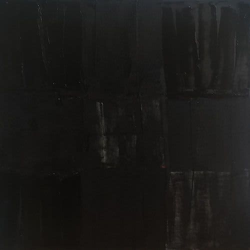 Carbon / Carbone | Mixed Media in Paintings by Sophie DUMONT.. Item composed of wood and canvas in minimalism or contemporary style
