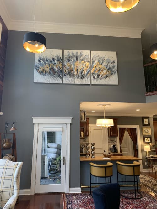 Kentucky Bluegrass | Oil And Acrylic Painting in Paintings by Claire Gowdy Art. Item composed of canvas