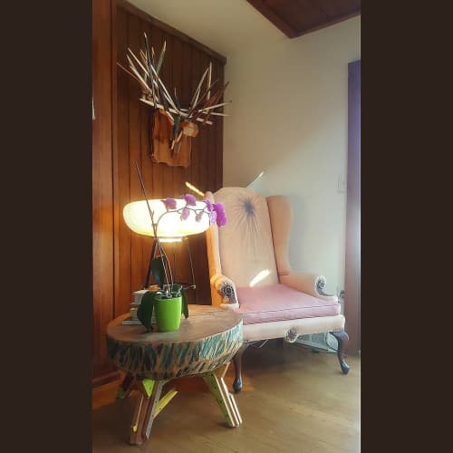 Table | Side Table in Tables by JOSE ANTONIO ARVELO | Private Residence, Atlantic Highlands in Atlantic Highlands. Item made of wood