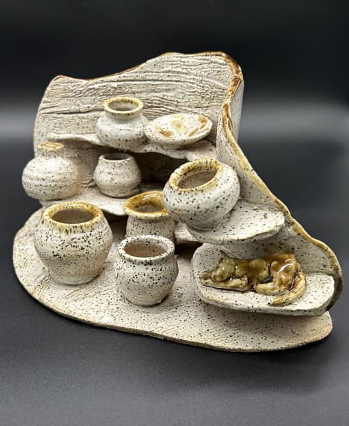 Little Pottery Shop | Sculptures by Feats Of Clay