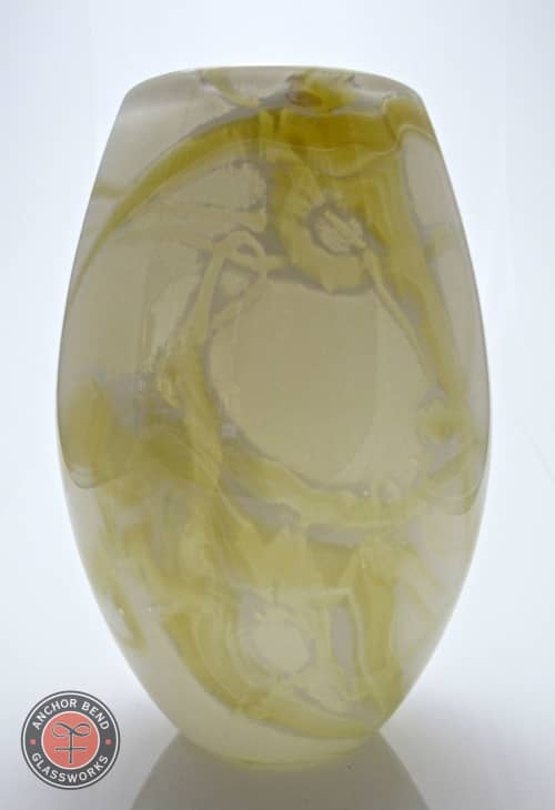 Hand Blown Glass Castle Hill Votive by Anchor Bend Glassworks at Castle