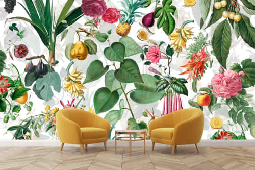 Pride of Place | Wallpaper in Wall Treatments by Cara Saven Wall Design. Item composed of fabric and paper