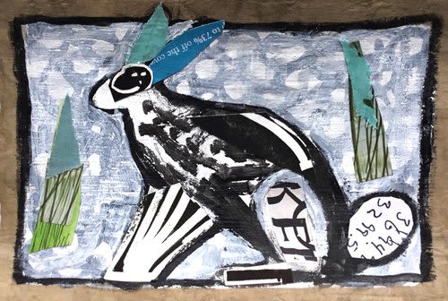 Hare (New) | Prints by Pam (Pamela) Smilow. Item composed of paper