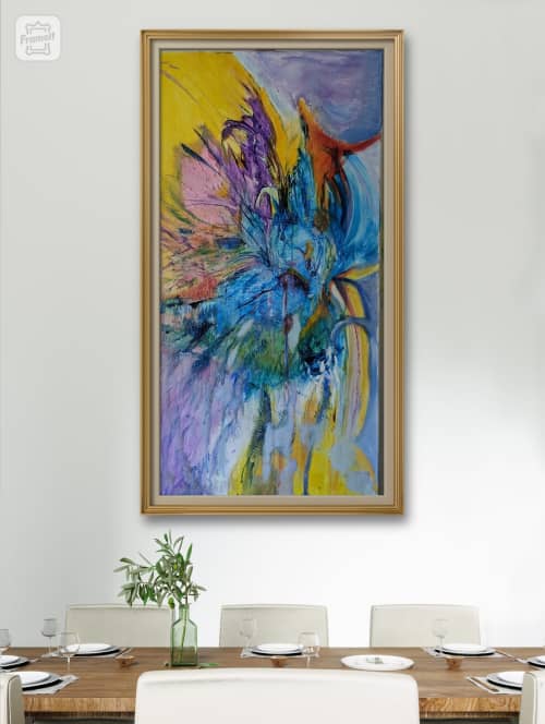 Color Performance  abstract | Mixed Media by Patricia Askew/Soufullvisions. Item in boho or contemporary style