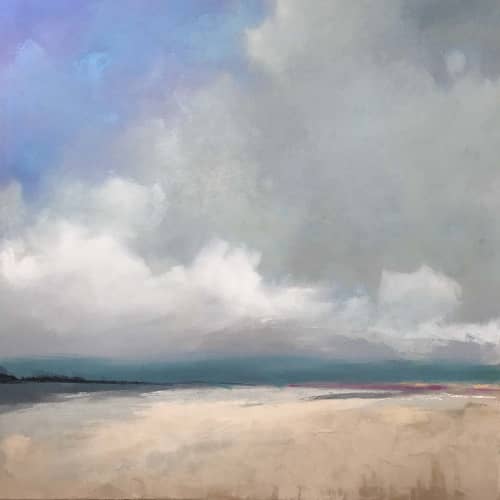 Out of the Fog | Oil And Acrylic Painting in Paintings by Carrie Megan