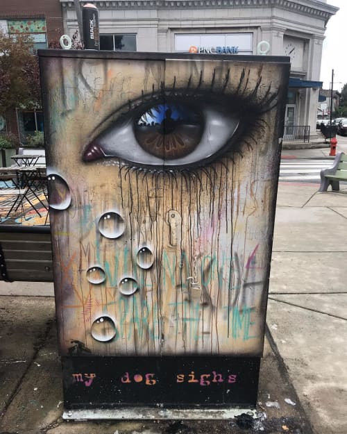 Mural by My Dog Sighs | Wescover Street Murals