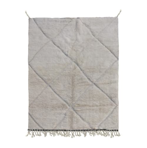 Moroccan Berber Rug - Handcrafted Moroccan Handmade Rug | Area Rug in Rugs by Marrakesh Decor. Item made of wool works with boho & mid century modern style