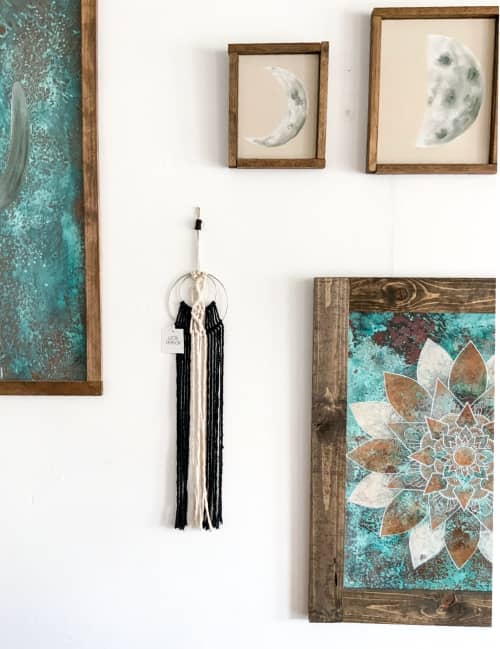 Neutral Dreamer 2 | Macrame Wall Hanging in Wall Hangings by Gse León Art. Item made of cotton