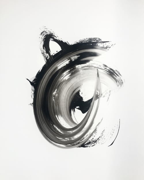 Rigamarole | Oil And Acrylic Painting in Paintings by Misty Hughes. Item made of synthetic