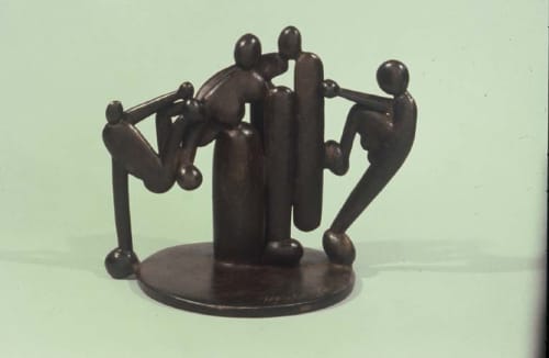 Family | Sculptures by Choi  Sculpture. Item composed of bronze