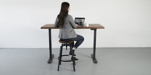 Sit Stand Custom desk | Tables by ANAZAO INC.. Item made of wood