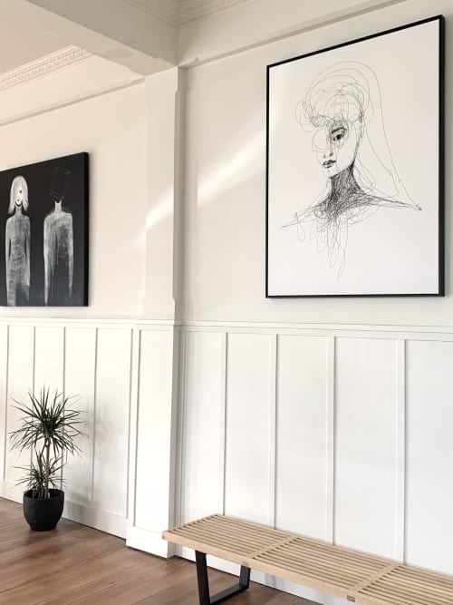 Rebel | Prints by Sarah Albisser Art | Marquis Of Normanby Hotel in Masterton. Item composed of canvas