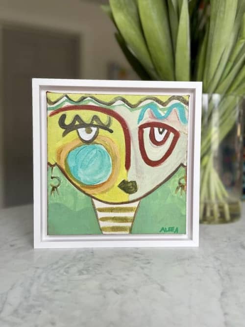 Judy | Sold | Oil And Acrylic Painting in Paintings by Aleea Jaques ,