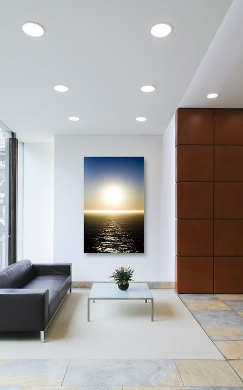 Pacific Sunset | Photography by Robert Bengtson / The Art of Detail Gallery. Item made of metal
