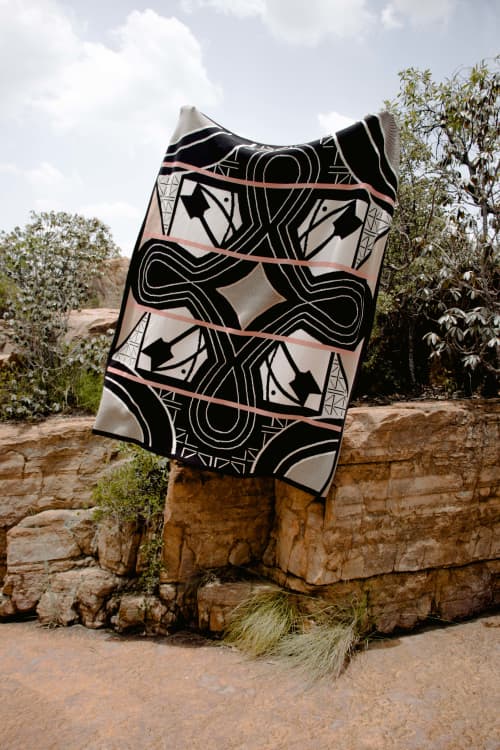 Warrior Shalati Blanket | Linens & Bedding by Lulasclan. Item made of fabric