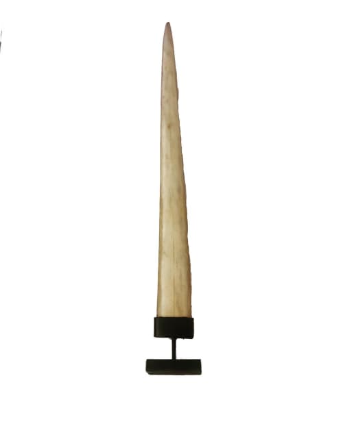 Swordfish with Base | Ornament in Decorative Objects by Gypsy Mountain Skulls