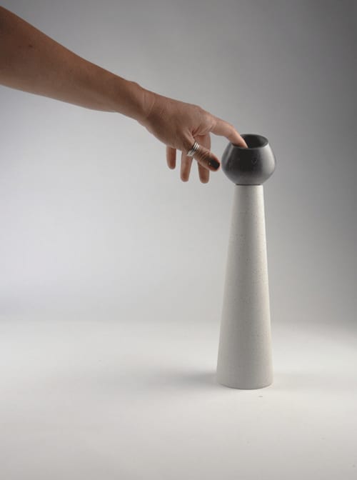 Incontri Fondativi - 2A | Vessels & Containers by gumdesign. Item made of marble works with contemporary style