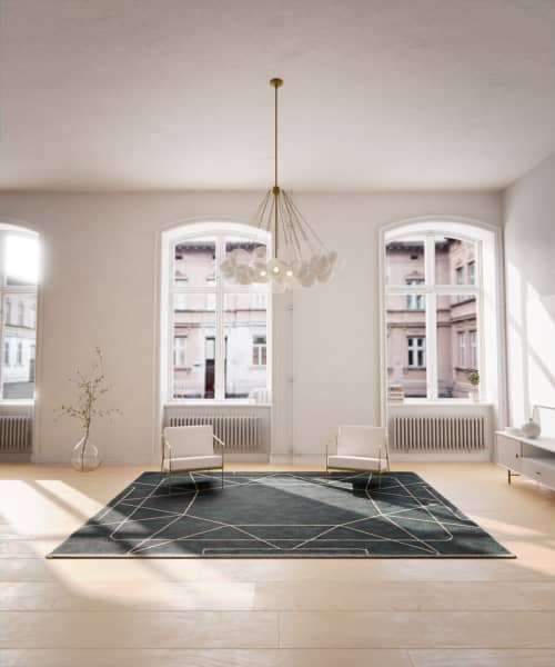Diamond Radiant | Area Rug in Rugs by Woop Rugs. Item made of fabric