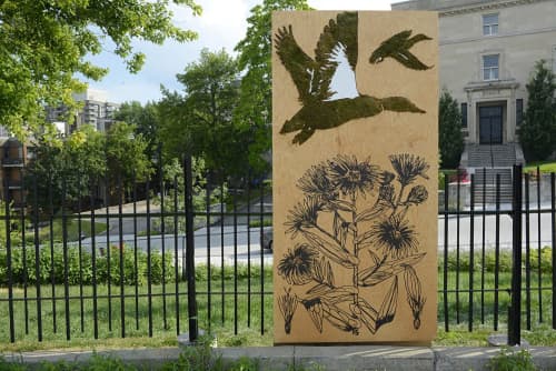 WWF - CANADA | Murals by Mosstika | Rutherford Park in Montreal