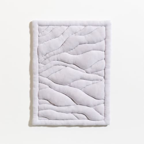 Veiled in Mist II | Wall Sculpture in Wall Hangings by Sienna Martz. Item composed of fabric in boho or contemporary style
