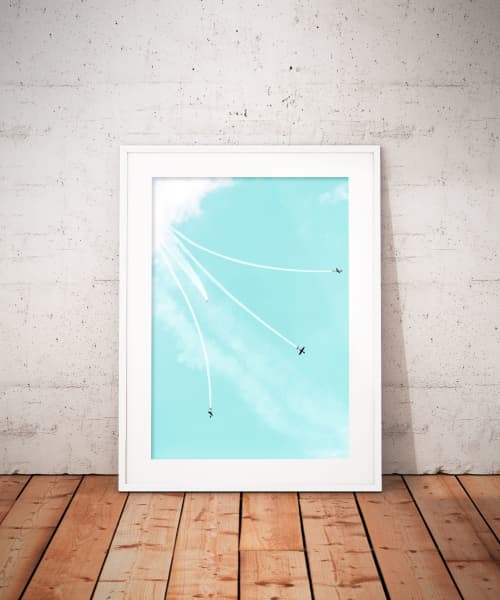 Vintage IAF XIV | Limited Edition Print | Photography by Tal Paz-Fridman | Limited Edition Photography. Item composed of paper in contemporary or modern style