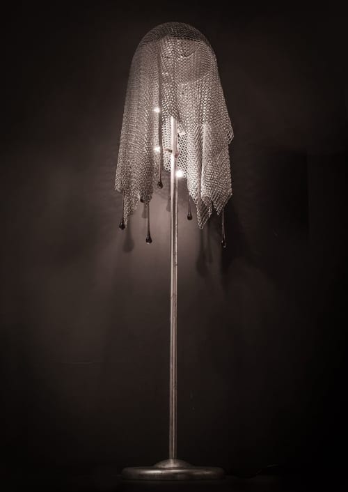 Gladiator | Floor Lamp in Lamps by F+M FOS - Anna Maria Fragiskos Bitros. Item made of metal works with mid century modern & modern style