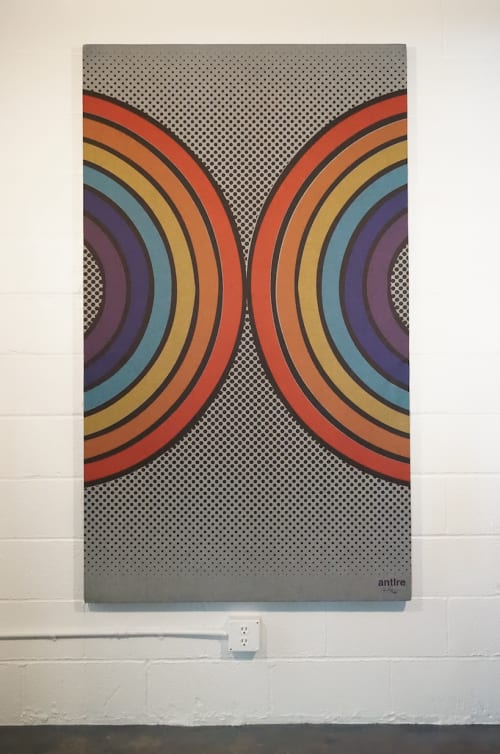 "Untitled" | Prints by ANTLRE - Hannah Sitzer | Levi's Plaza in San Francisco. Item made of fabric