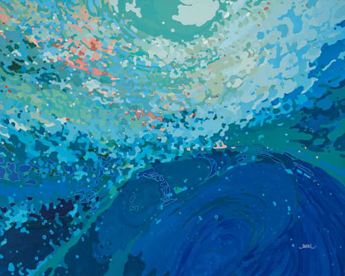 Margaret Juul Original Painting Unavailable | Oil And Acrylic Painting in Paintings by Margaret Juul. Item made of canvas with synthetic