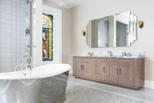 Vanity | Cabinet in Storage by ANAZAO INC.. Item composed of wood and granite